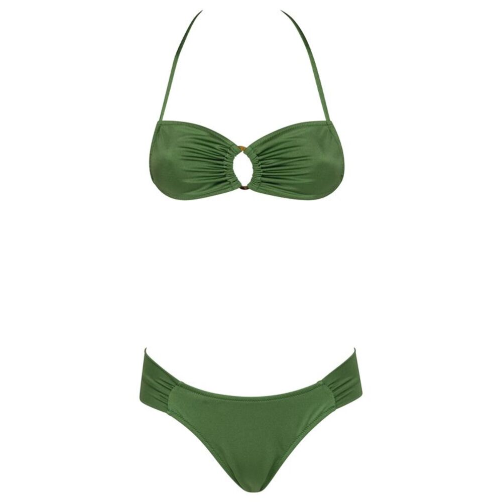 Anjuna Women Bandeau Bikini With Ties